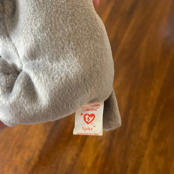 Ty “spike” beanie baby